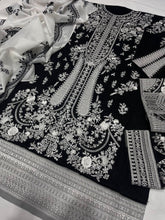 HUSSAIN REHAR Luxury LAWN Heavy Embroidered 3 PIECE 1001